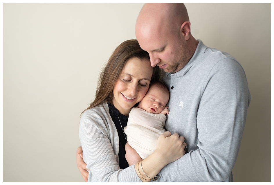 A neutral newborn session with Rachel Mummert Photography, Hanover, PA