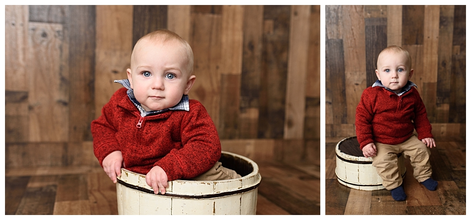 One year old milestone photo session with Rachel Mummert Photography, Hanover PA baby photographer